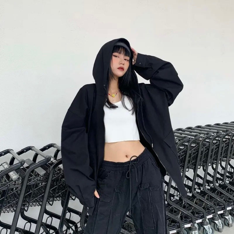 Áo Khoác Kaki 4M Có Mũ