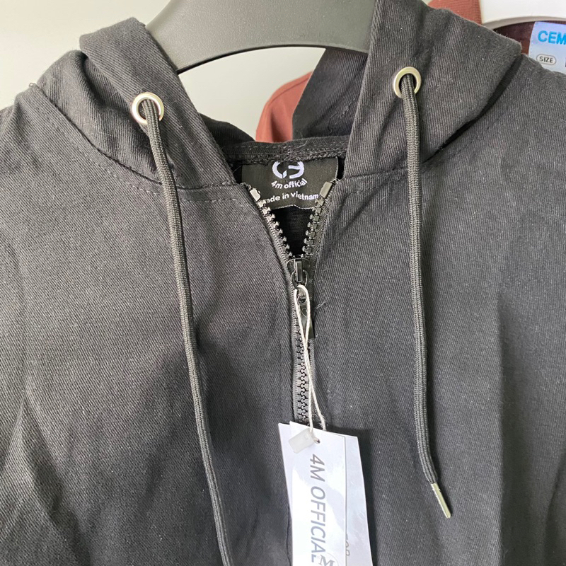 Áo Khoác Kaki 4M Có Mũ