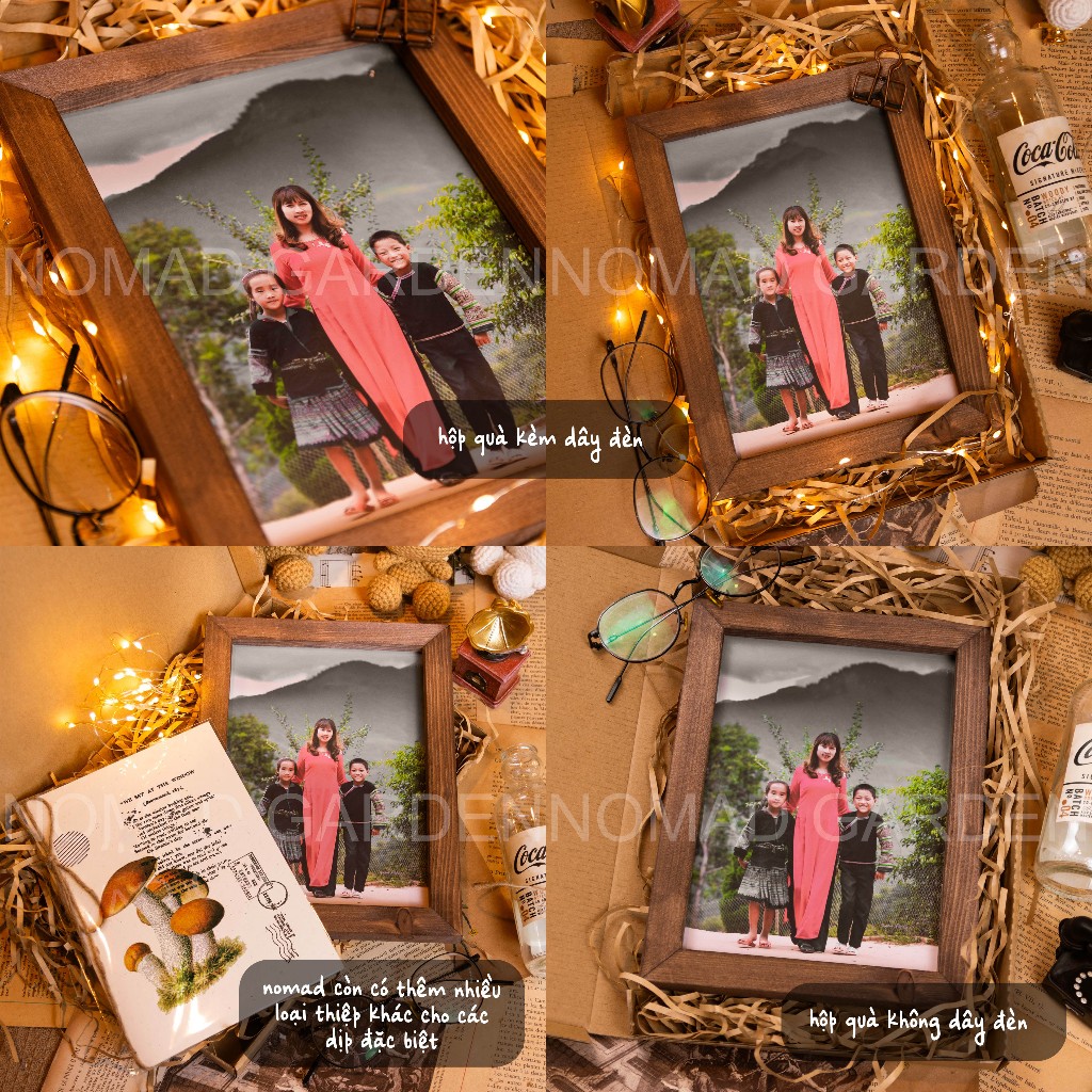 Khung ảnh chữ viết tay NOMAD GARDEN