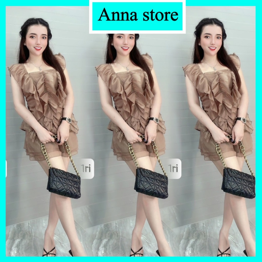 Set Bộ Lụa Tua Rưa Cánh Tiên Chất Liệu Tơ Mềm Mại Mặc Tôn Dáng Phong Cách Nhẹ Nhàng Xinh Xắn M651