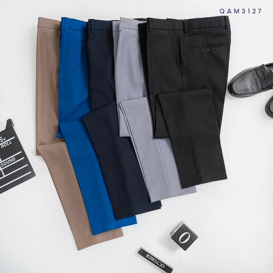 Quần tây âu công sở nam siêu co giãn nam thoải mái vận động trẻ trung công sở QAM3127