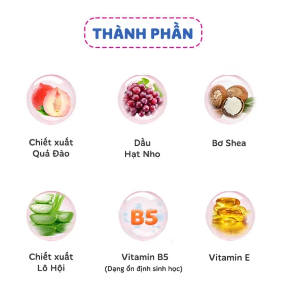 Kem dưỡng môi KUTIESKIN, kem dưỡng môi cho bé, son dưỡng môi cho bé, Giúp làm mềm môi, dưỡng ẩm, an toàn cho bé