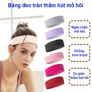 Băng Trán Thể Thao Băng Đô Thời Trang Len Dệt Kim Thấm Hút Mồ Hôi LT22