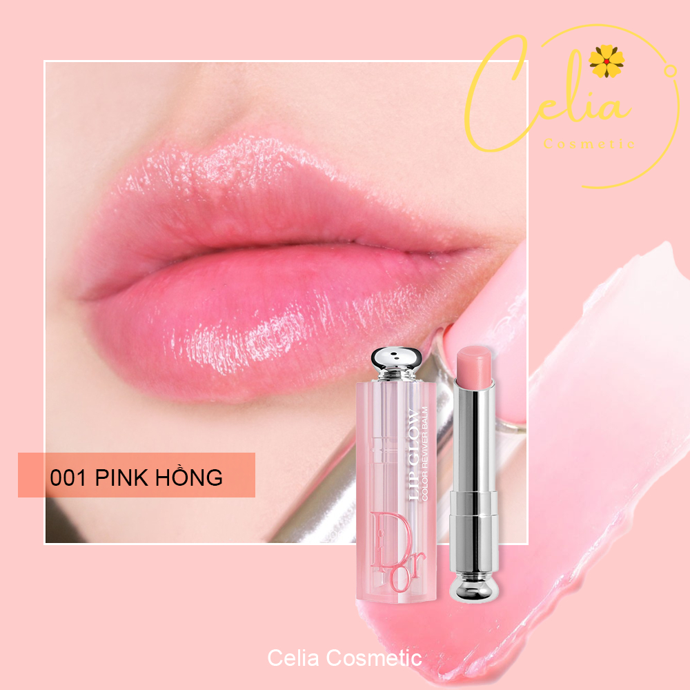 Son Dưỡng Môi Dior Addict Lip Glow Chính Hãng Full size 3.2g Siêu Mềm Mịn Môi