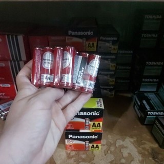 [1 vỉ = 4 viên] Pin tiểu Panasonic, Pin AA 1.5V, Bin 2A, Bin tiểu (Bin đồng hồ) Panasonic