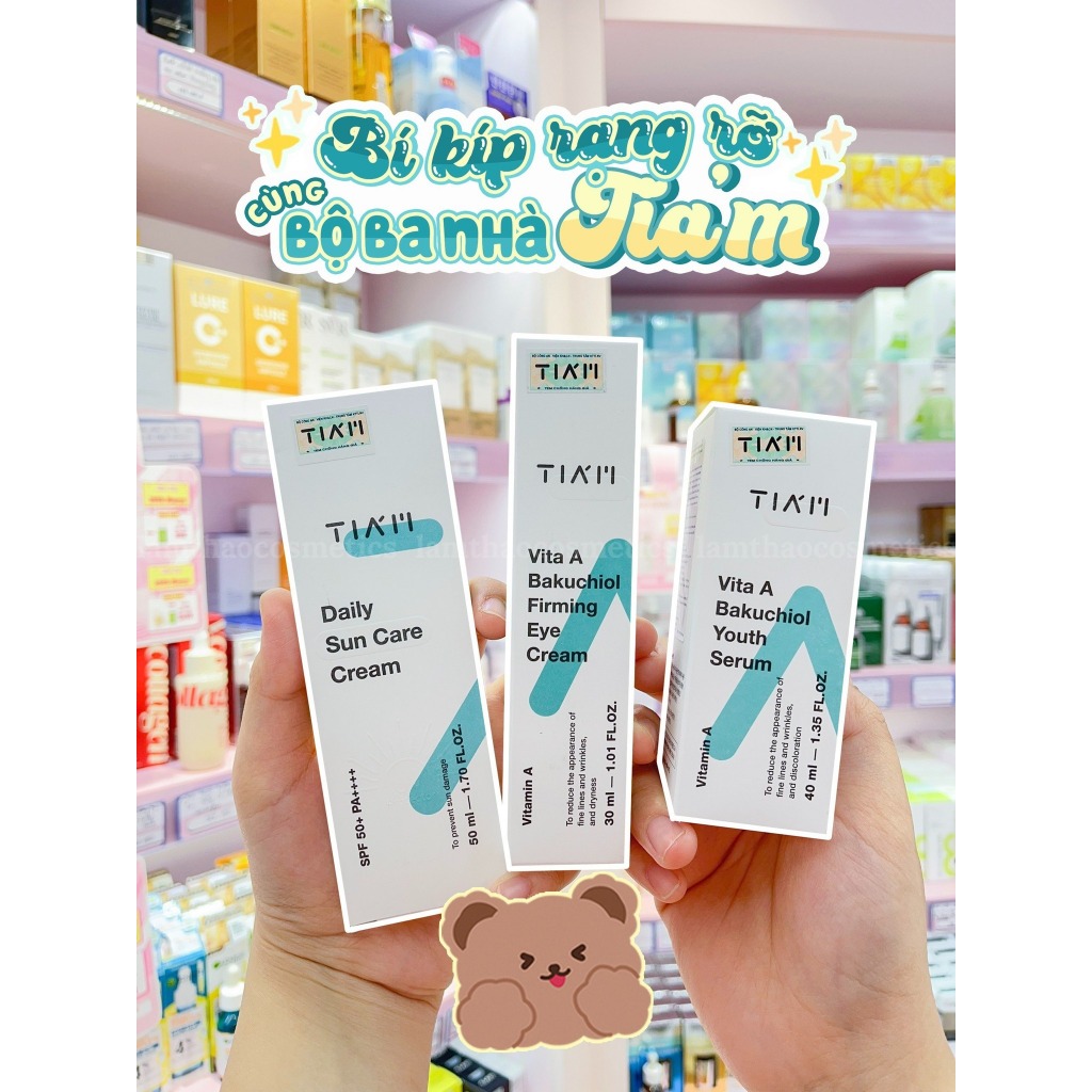 Kem Chống Nắng Chống Tia UV Và Kiểm Soát Dầu Tia'm Invisible Daily Sun Care Cream SPF50+ PA++++ 50ml