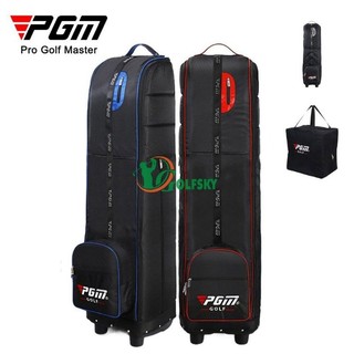 Túi cover hàng không - túi đựng túi gậy golf đi máy bay. có bánh xe kéo tiện lời, bền bỉ. chính hãng pgm.