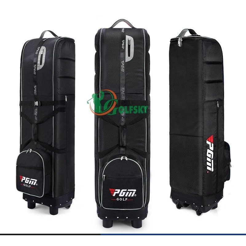 Túi Cover Hàng Không - Túi Đựng Túi Gậy Golf đi Máy Bay. Có bánh xe kéo tiện lời, bền bỉ. Túi Đựng Giày. Chính Hãng PGM.