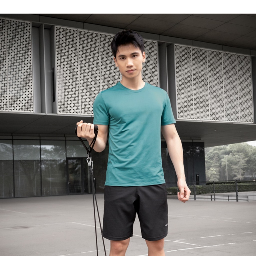 Áo thun nam Gấu 194 vải thun mè co dãn 4 chiều, phong cách thể thao - gym - bóng đá, from slim fit - MÈ NGANG