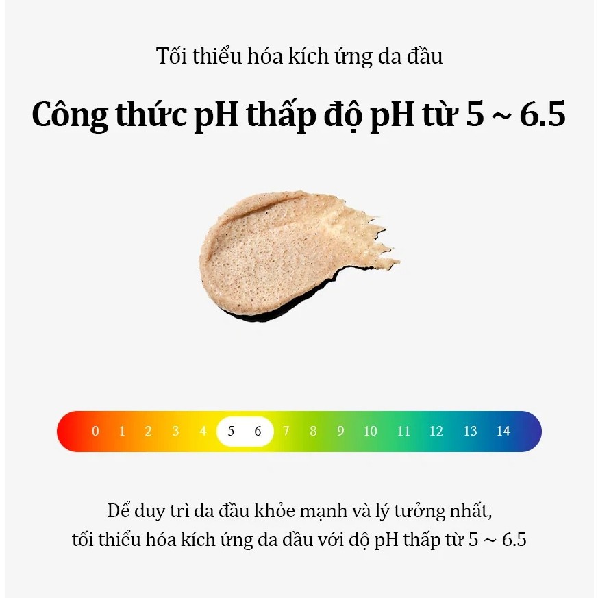 Tẩy da chết da đầu giảm rụng, chống bết, khoẻ chân tóc & giảm gàu ngứa Growus Sea Salt