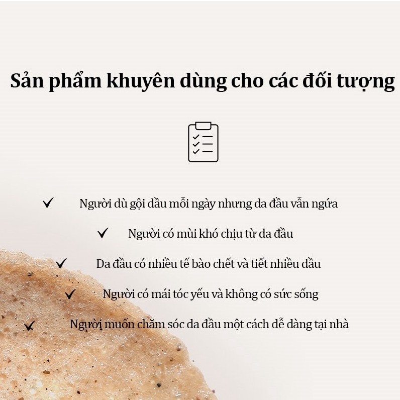Tẩy da chết da đầu giảm rụng, chống bết, khoẻ chân tóc & giảm gàu ngứa Growus Sea Salt