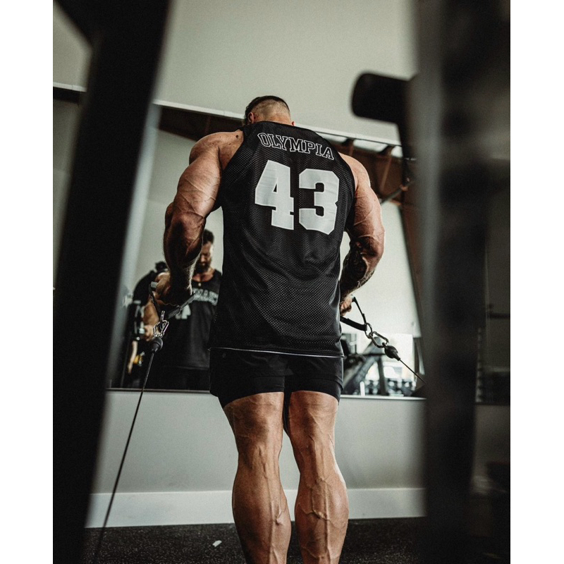 Áo ba lỗ thể thao cbum vải 2 lớp lưới