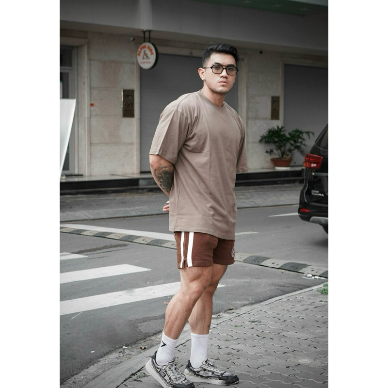 Áo thun oversize thể thao MP STORE basic vải cotton 100%