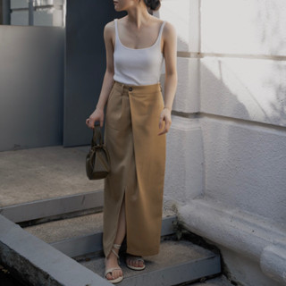 [Gabyli Label] Chân váy kaki bút chì dáng dài - TANA SKIRT