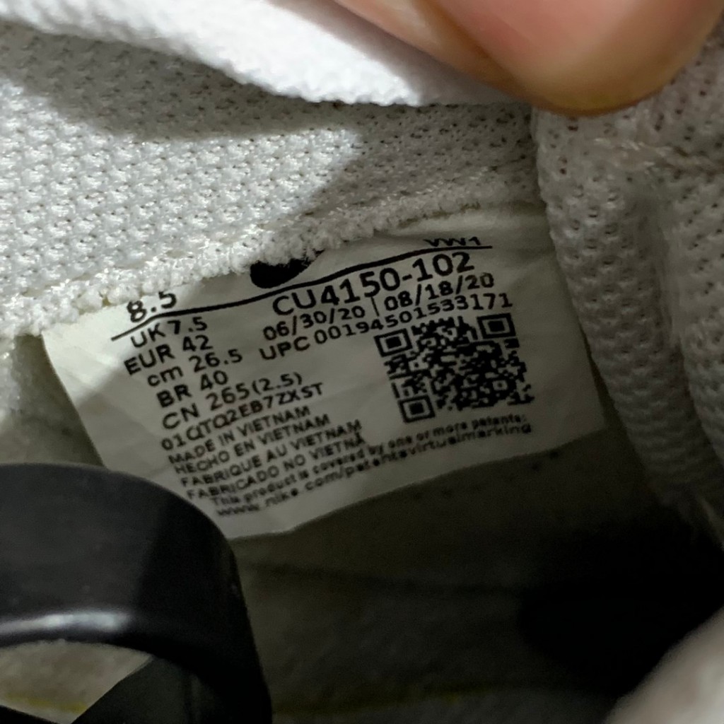 2hand Giày Nike Court Legacy White Desert Ochre CU4150-102 SIZE 42