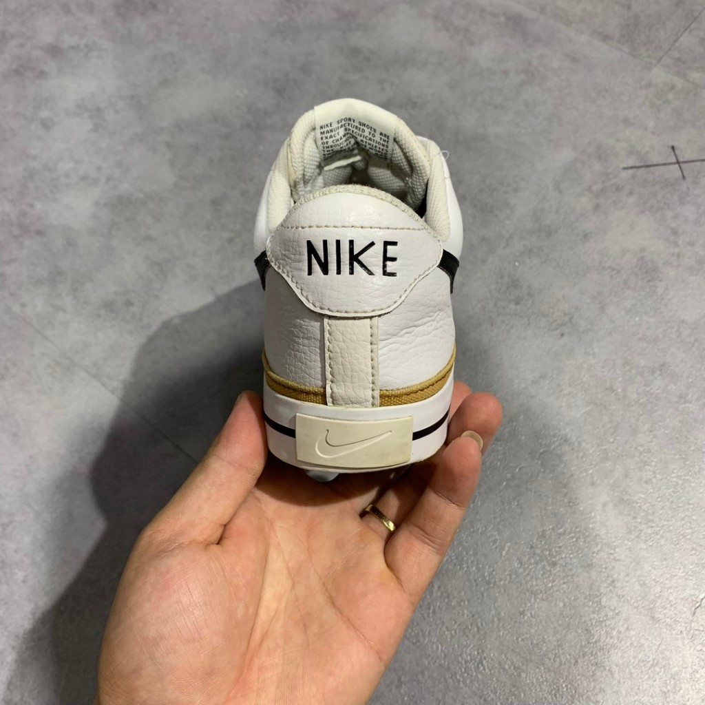 2hand Giày Nike Court Legacy White Desert Ochre CU4150-102 SIZE 42