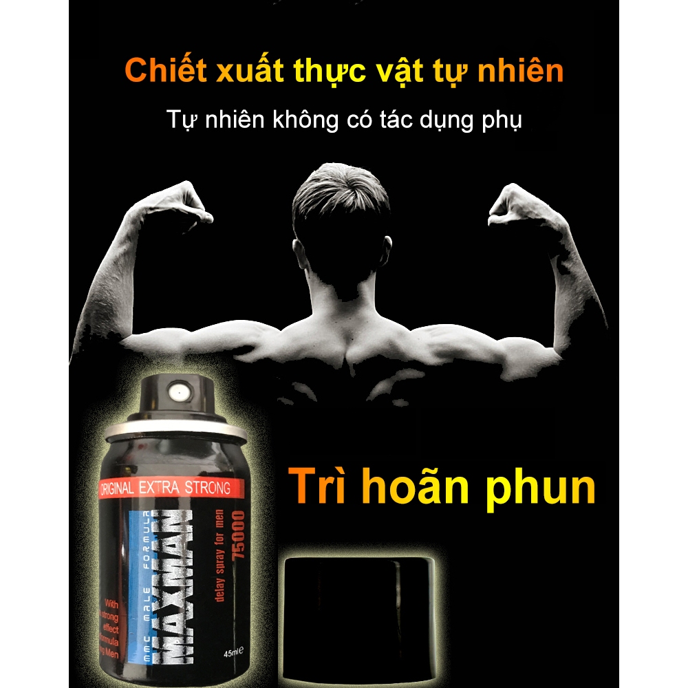 Chai xịt viga new chính hãng cho nam