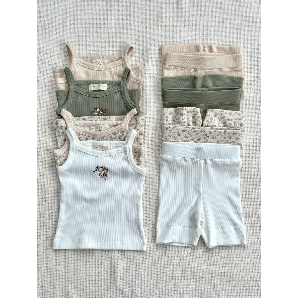 Camisole Rib Set Macro & Micro