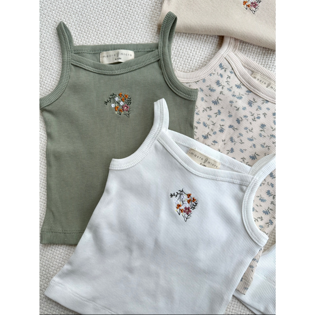 Camisole Rib Set Macro & Micro