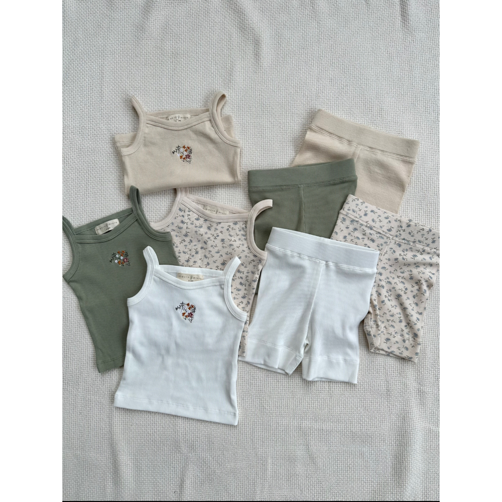 Camisole Rib Set Macro & Micro