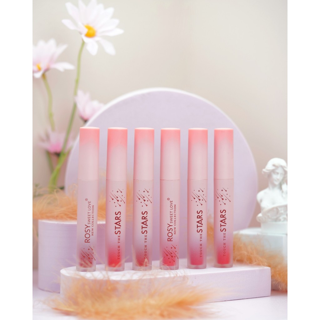 Son Kem Lì Rosy Công Nghệ Hàn Quốc lên màu chuẩn, mềm môi, không chì an toàn cho phụ nữ mang thai