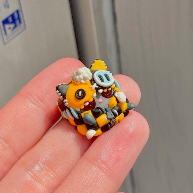 Artisan Keycap Clone VÀNG ĐEN