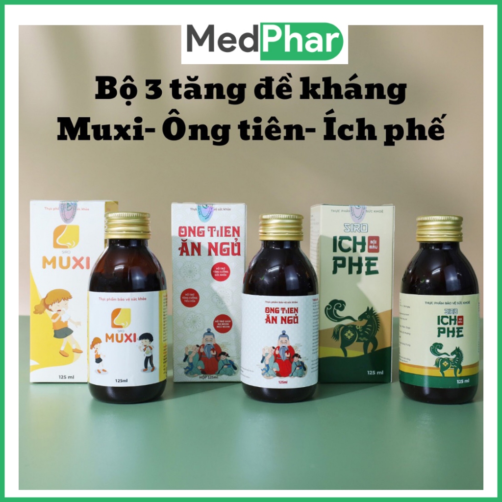 Siro ông tiên, siro muxi, siro ích phế - 125ml