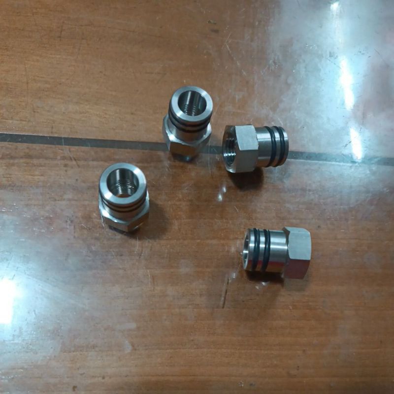 Ốc côn sau xe ga Honda inox