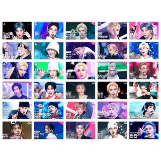 Lomo card 30 ảnh Stray Kids - Hyunjin - Thumbnail