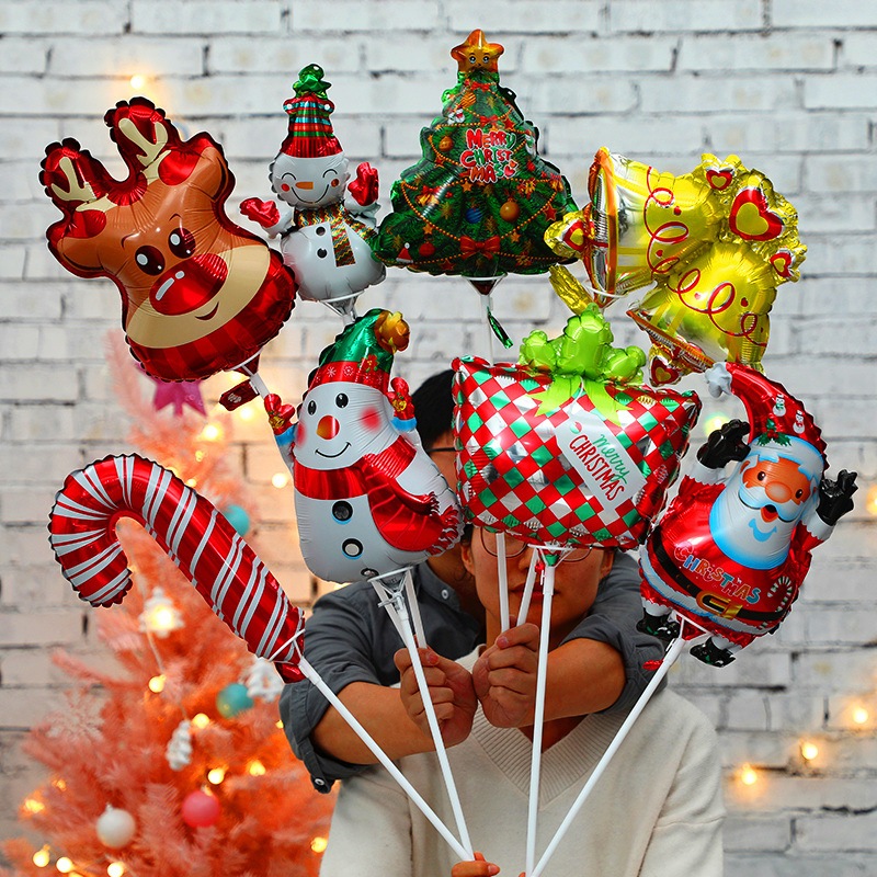 Bong Bóng Noel Giáng Sinh Mini