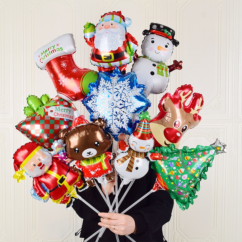 Bong Bóng Noel Giáng Sinh Mini