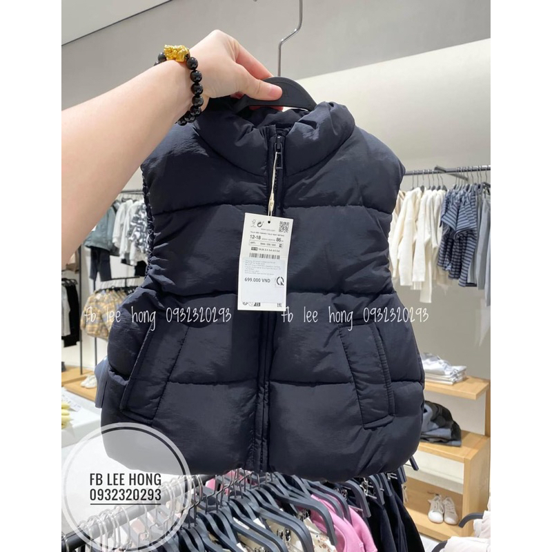 Gile phao zara dáng basic cho bé trai bé gái