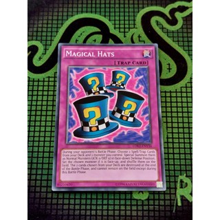 [ Đỗ Lạc Shop ]  Thẻ Bài Mint90 Yugioh Trap Magical Hats - Common