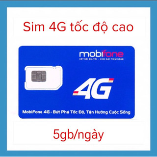 SIM 4G TỐC ĐỘ CAO 6 THÁNG K CẦN NẠP MOBIFONE