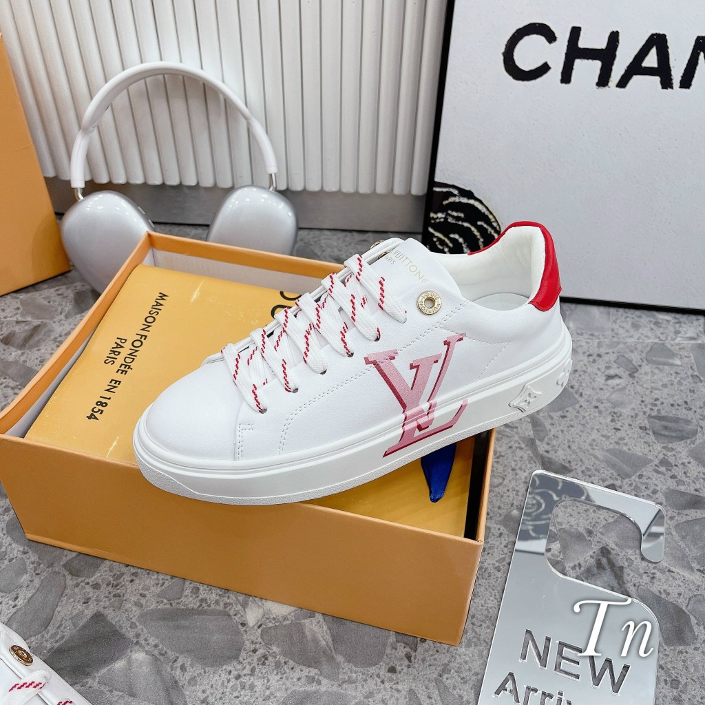 GIÀY THỂ THAO LV PHỐI ĐỎ