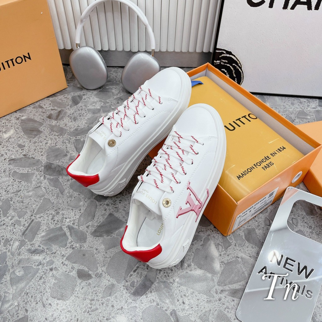 GIÀY THỂ THAO LV PHỐI ĐỎ