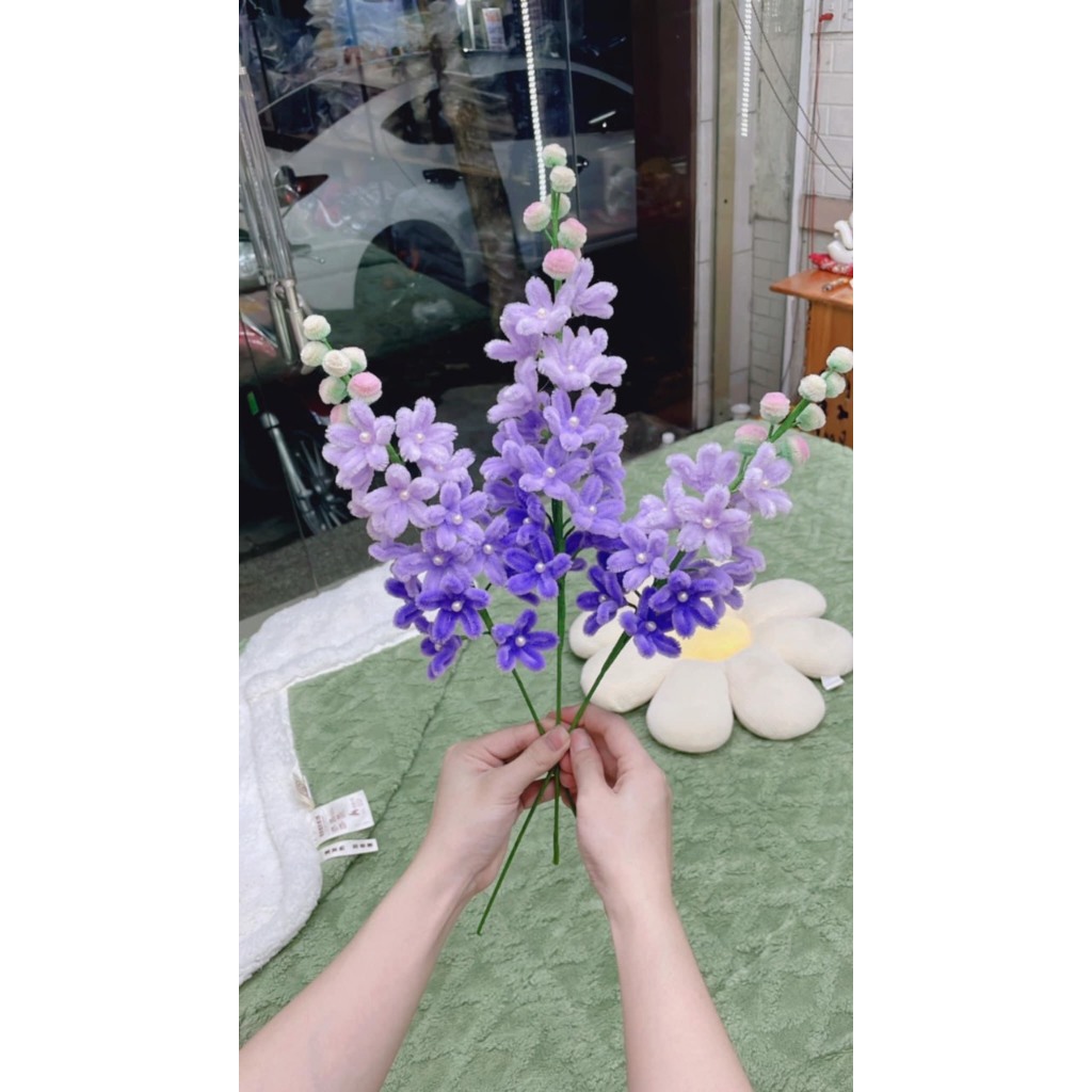 Set 50 Cành kẽm cắm hoa dài 20cm làm handmade