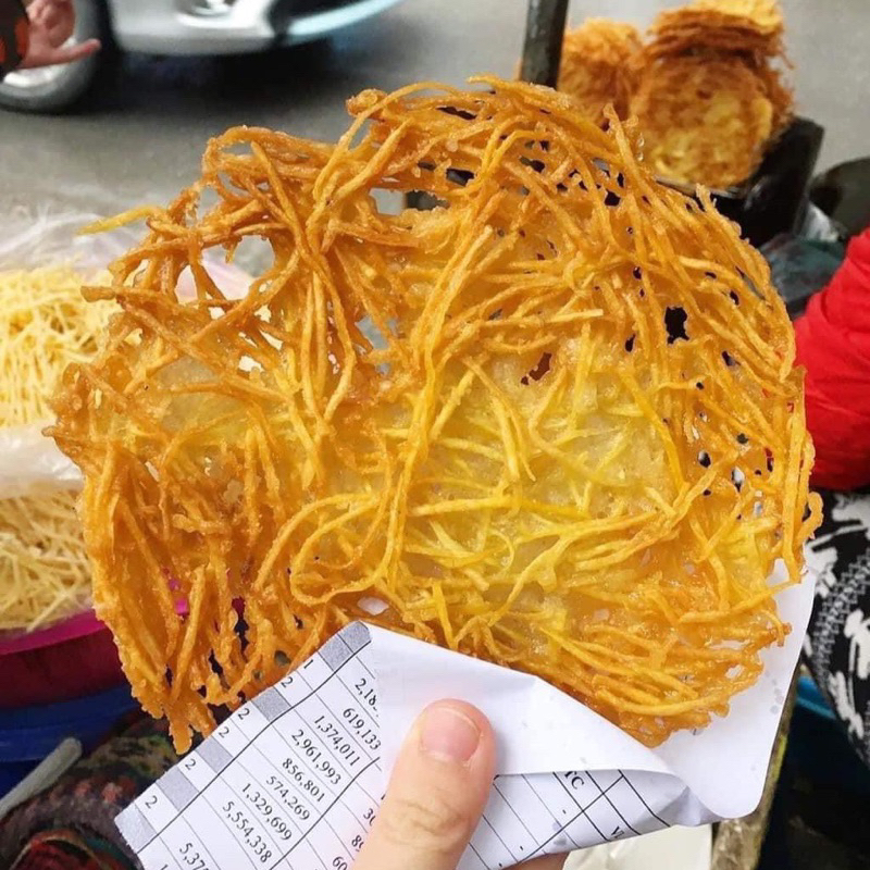 1 kg bột chiên chuối có tặng mè đen công thức bột kinh doanh khi chiên thơm giòn xốp bánh