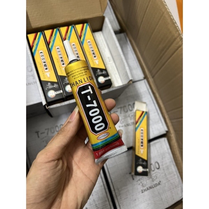 Keo dán T7000 tuýp 50ml mầu đen