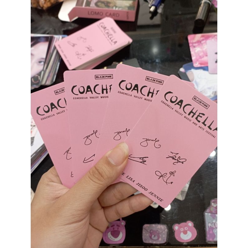 Lomocard BlackPink random thẻ ngẫu nhiên