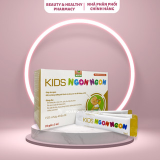 Siro Kids Ngon Ngon - Hỗ trợ ăn ngon, tăng cường đề kháng
