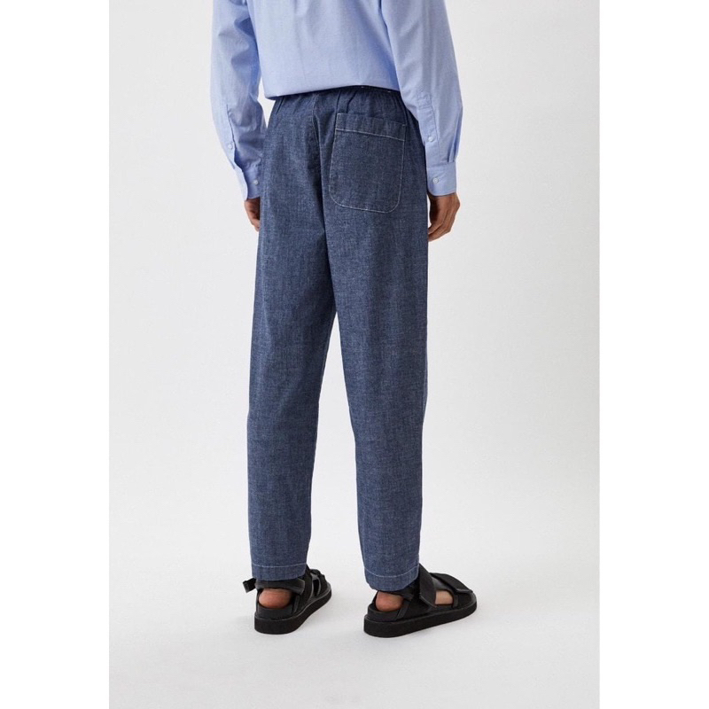 Quần jogger uni jean mềm cho nam