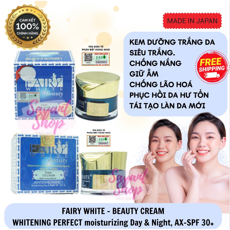KEM FAIRY WHITE NHẬT BẢN CHÍNH HÃNG - FAIRY WHITE TRẮNG DA