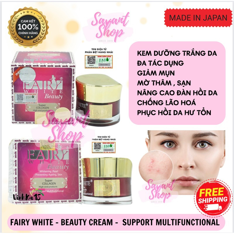 KEM FAIRY WHITE NHẬT BẢN CHÍNH HÃNG - FAIRY WHITE TRẮNG DA