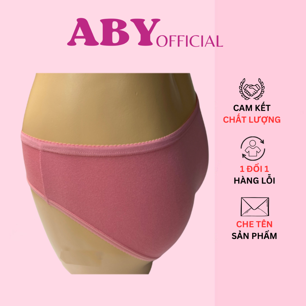 Quần lót nữ cotton ABY80039 vải cotton lụa siêu mềm mại, thoáng mát size 58 kg – 65 kg
