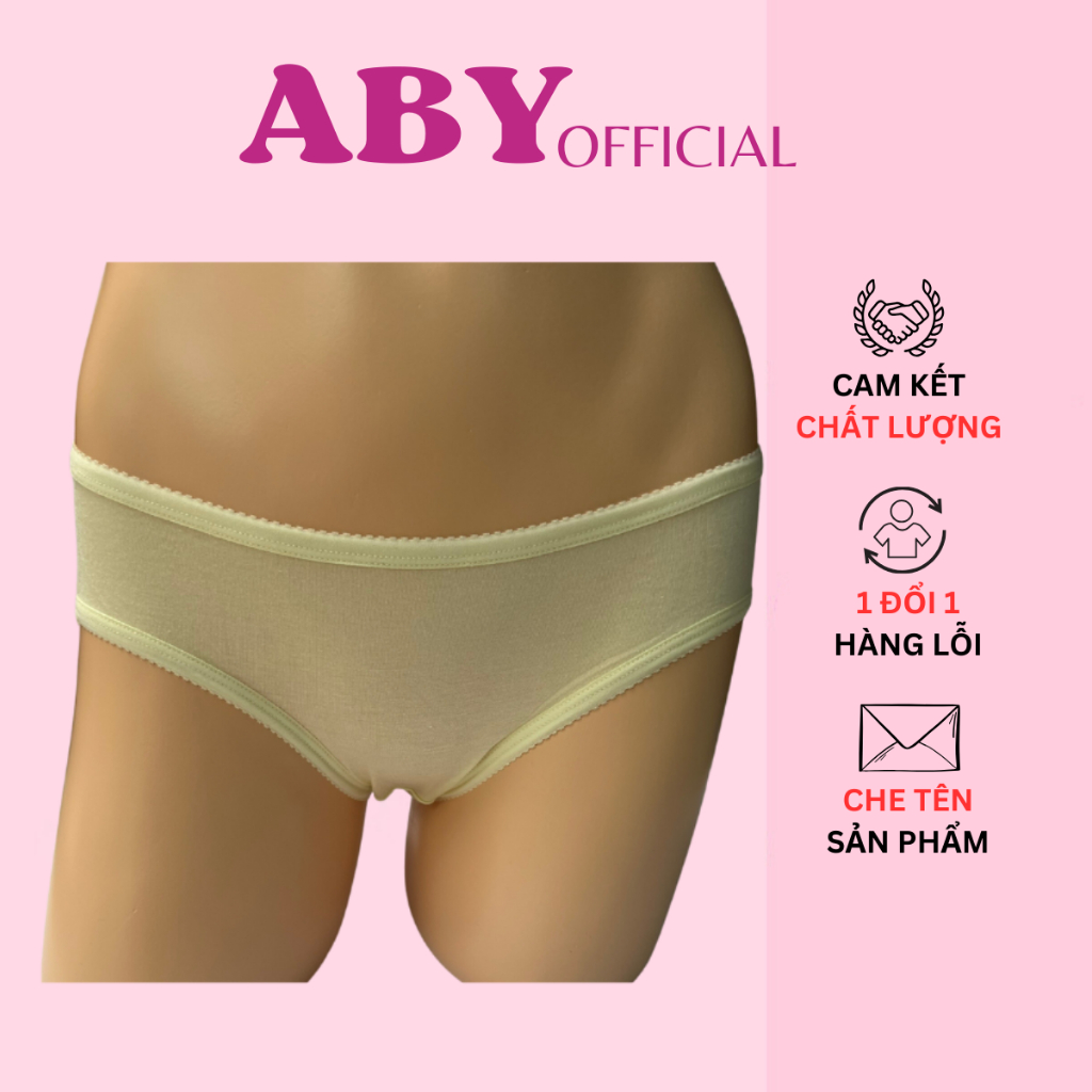 Quần lót nữ cotton ABY80039 vải cotton lụa siêu mềm mại, thoáng mát size 58 kg – 65 kg
