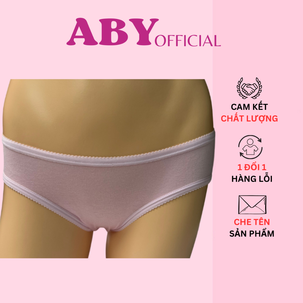 Quần lót nữ cotton ABY80039 vải cotton lụa siêu mềm mại, thoáng mát size 58 kg – 65 kg