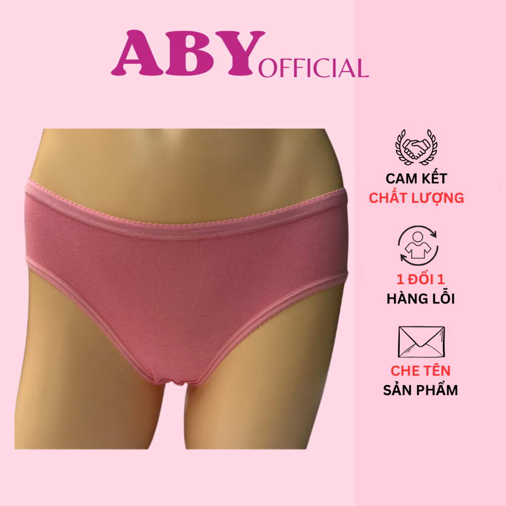 Quần lót nữ cotton ABY80039 vải cotton lụa siêu mềm mại, thoáng mát size 58 kg – 65 kg