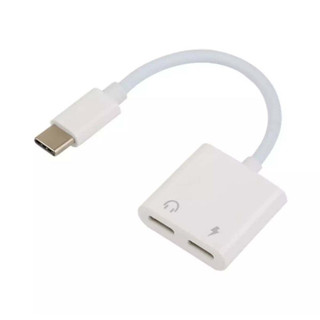 Cáp Chia Type-C Ra (2 Đầu Type-C) Sạc Và Tai Nghe