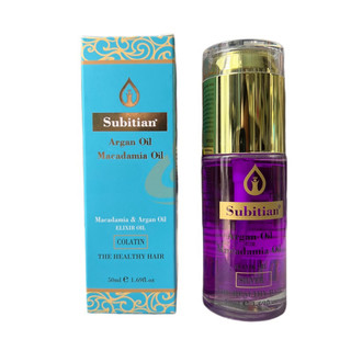 Tinh dầu dưỡng bóng tóc cao cấp Subitian Argan Oil Macadamia ( Italia) 50ml ( NEW 2021 )
